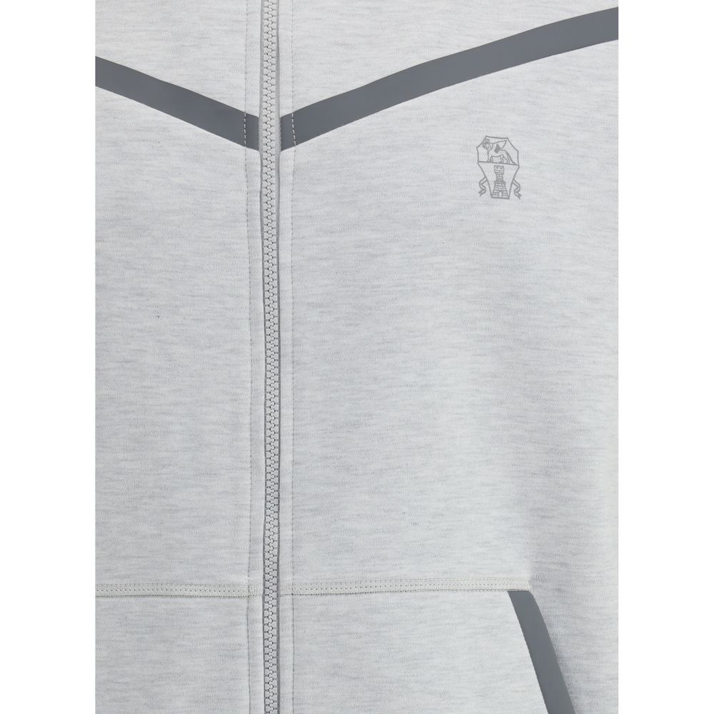 Brunello Cucinelli Hoodie mit Logo