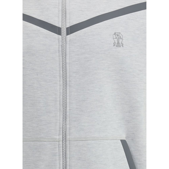 Brunello Cucinelli Hoodie mit Logo