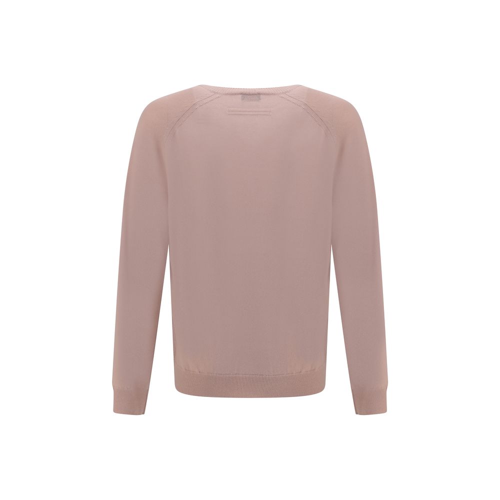 ZEGNA Kaschmirpullover mit V-Ausschnitt