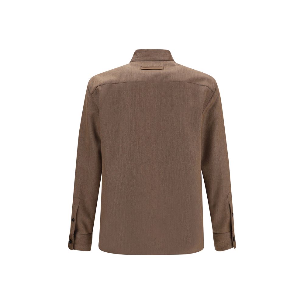 ZEGNA Ovs-Overhemd aus Wolle