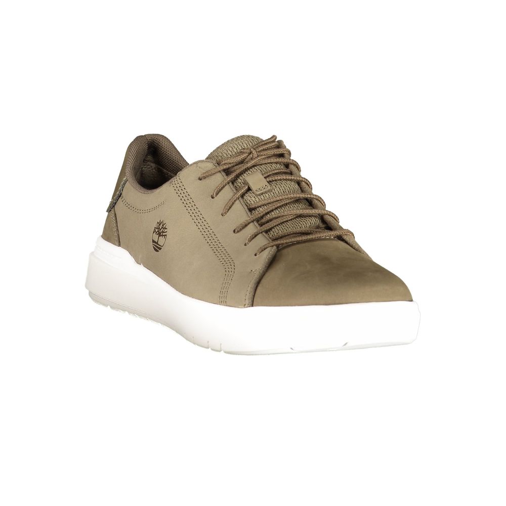 Timberland Grünes Leder Herren Sneaker