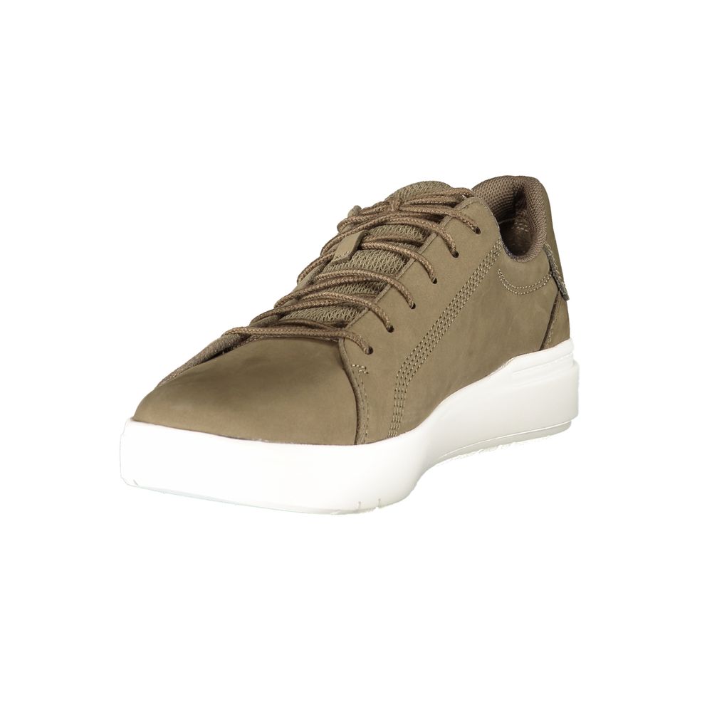 Timberland Grünes Leder Herren Sneaker