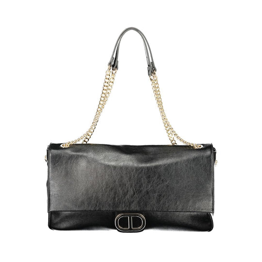 Twinset Schwarz Polyethylen Frauen Handtasche
