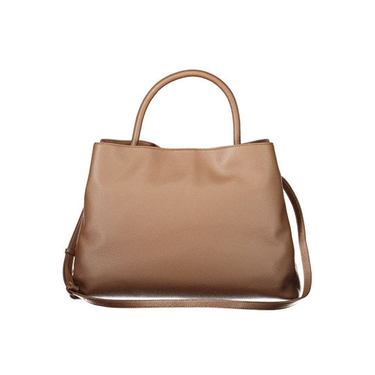 Twinset Braun Polyethylen Frauen Handtasche