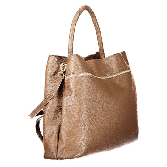Twinset Braun Polyethylen Frauen Handtasche