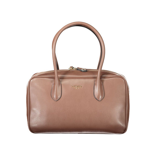 Twinset Braun Polyethylen Frauen Handtasche