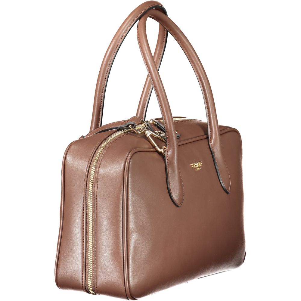Twinset Braun Polyethylen Frauen Handtasche