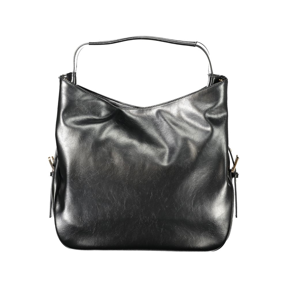 Twinset Schwarz Polyethylen Frauen Hobo Tasche