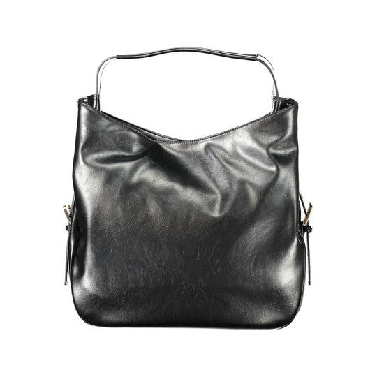 Twinset Schwarz Polyethylen Frauen Hobo Tasche