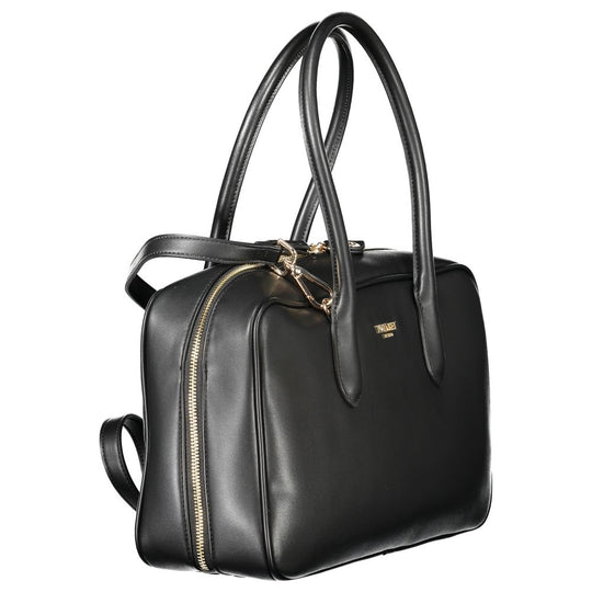 Twinset Schwarz Polyethylen Frauen Handtasche