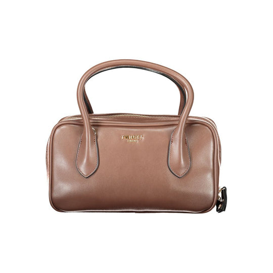 Twinset Braun Polyethylen Frauen Handtasche