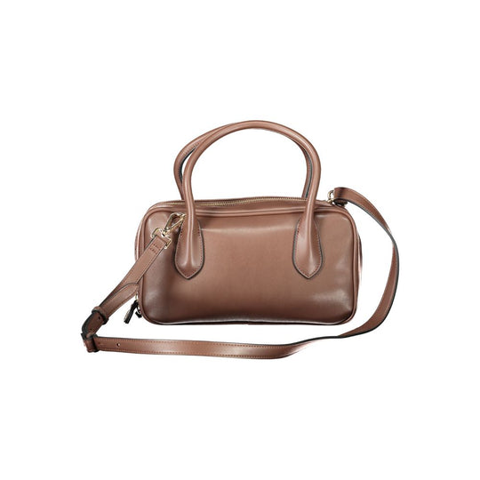 Twinset Braun Polyethylen Frauen Handtasche