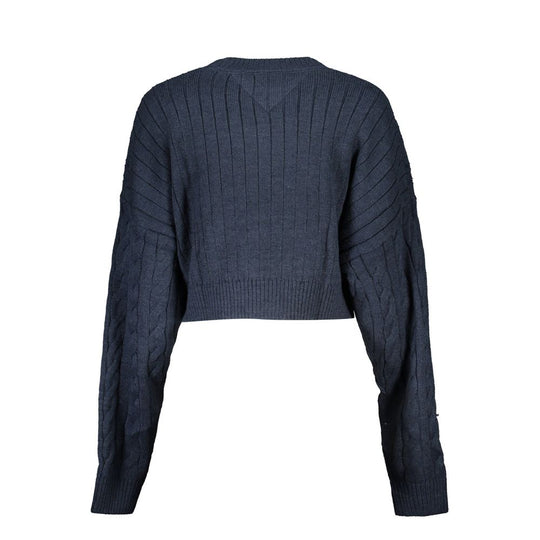 Tommy Hilfiger Blauer Polyester-Pullover