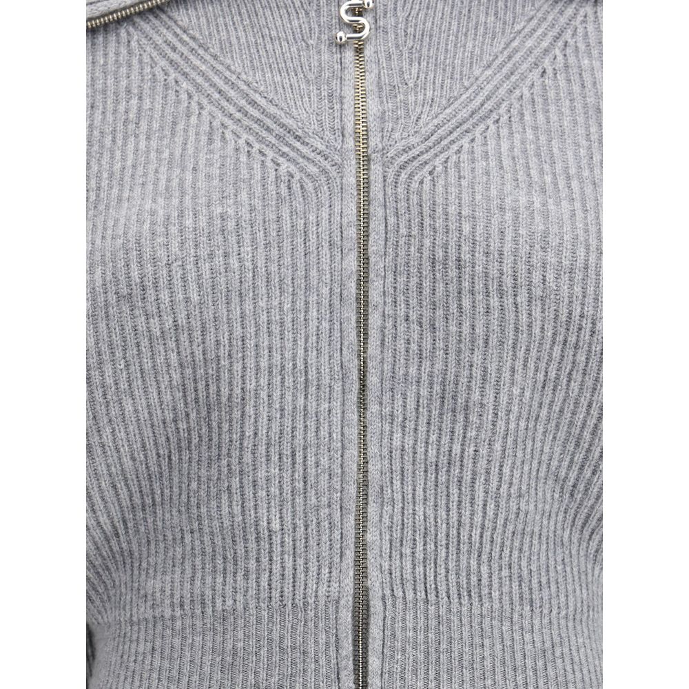 Max Mara Graue Calipso Strickjacke