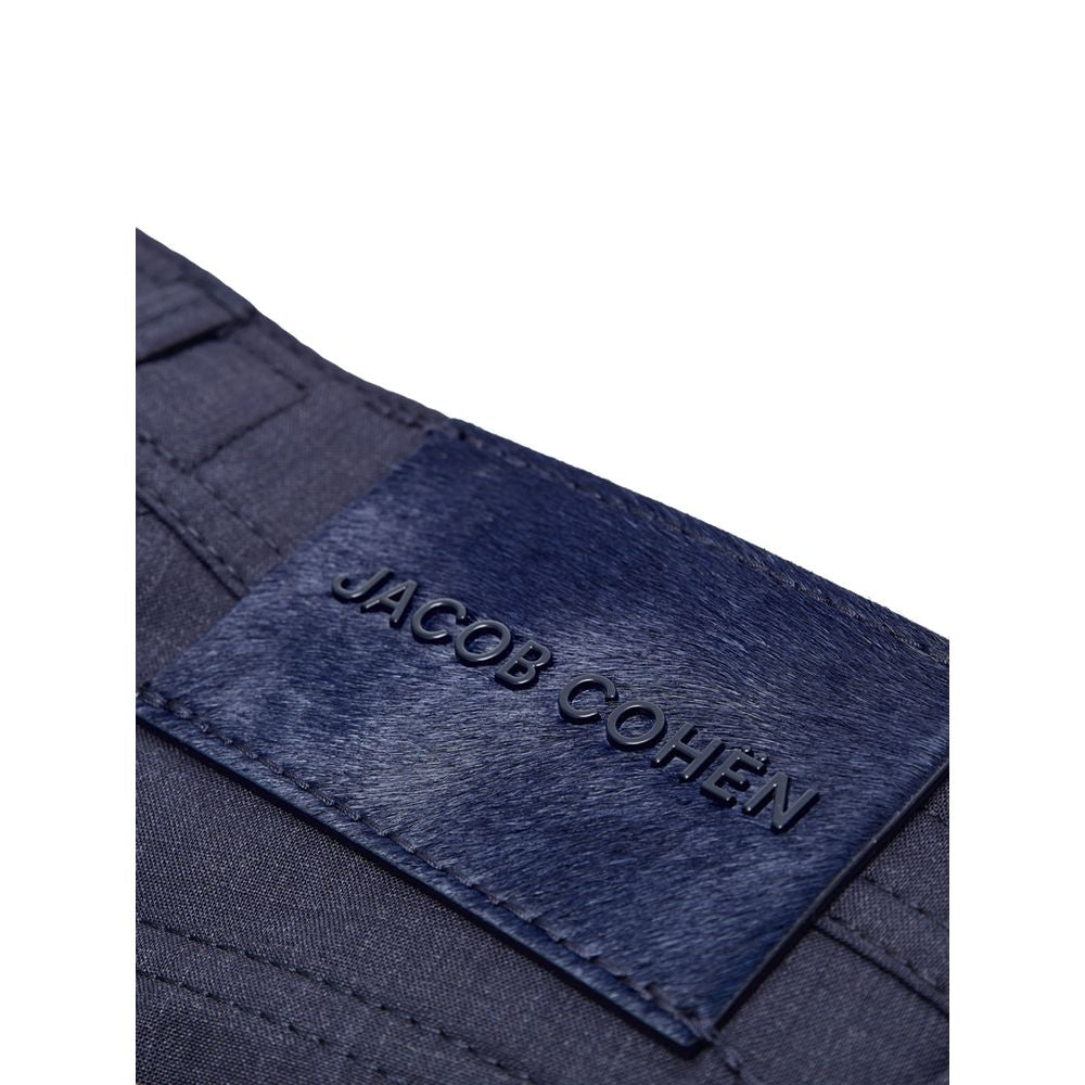 Jacob Cohen Blaue Wollhose