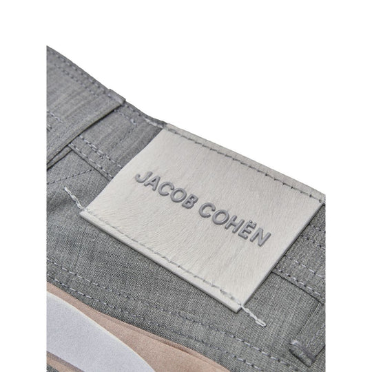 Jacob Cohen Graue Wollhose
