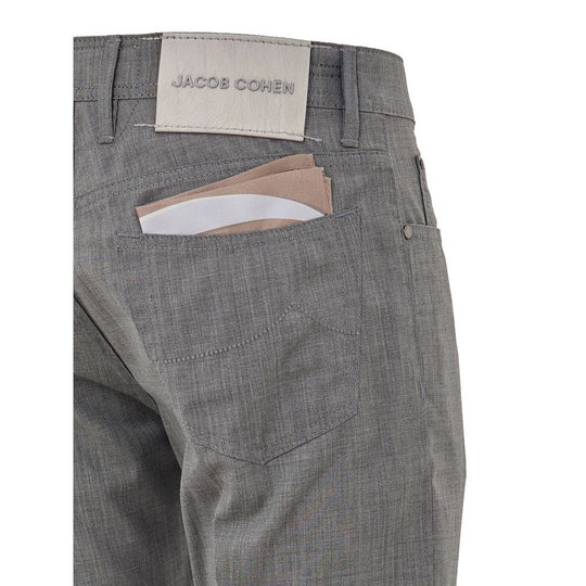 Jacob Cohen Graue Wollhose
