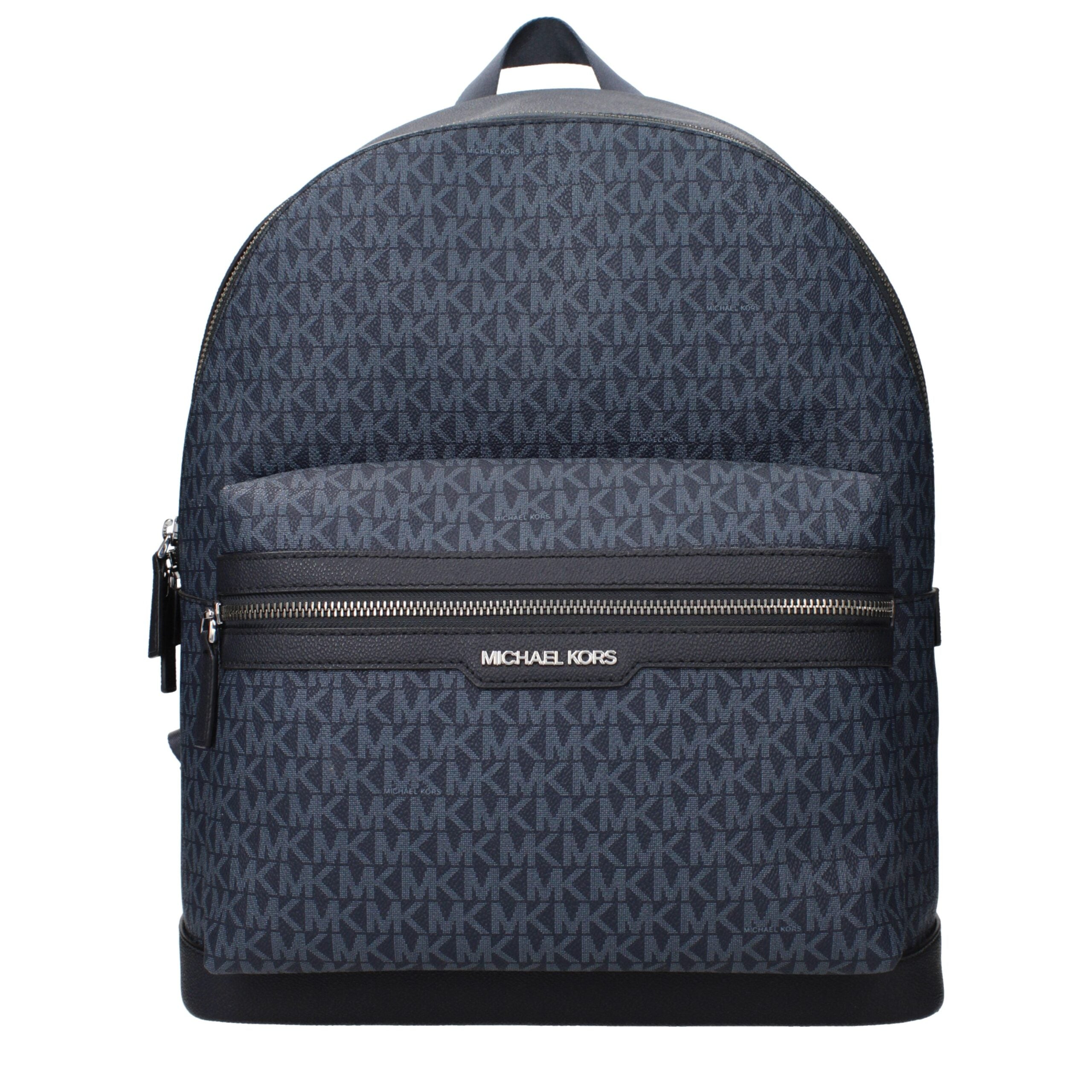 Michael Kors Blauer Stoffrucksack