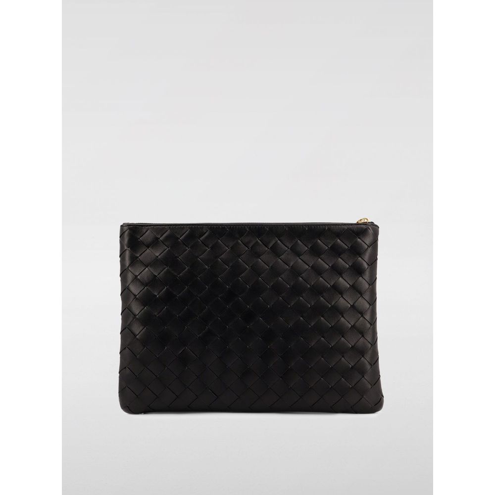Bottega Veneta Schwarze Lederhandtasche