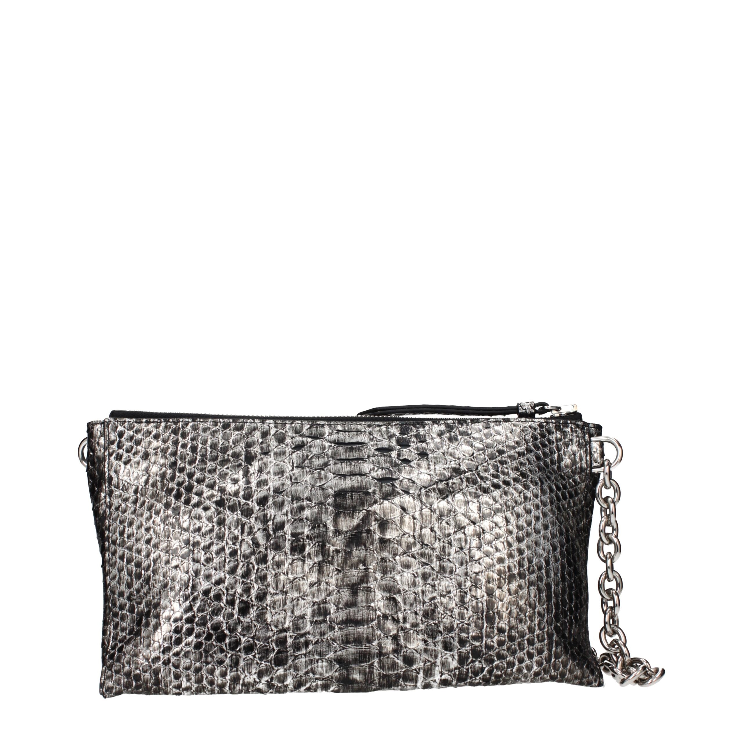Tom Ford Grau-Schlangenhaut-Handtasche
